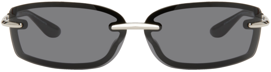 Black & Silver Bambi Sunglasses