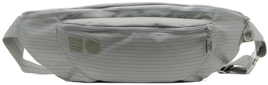 Charlie Constantinou Ssense Exclusive Grey 66°north Edition Belt Bag In 802 Silver/grey
