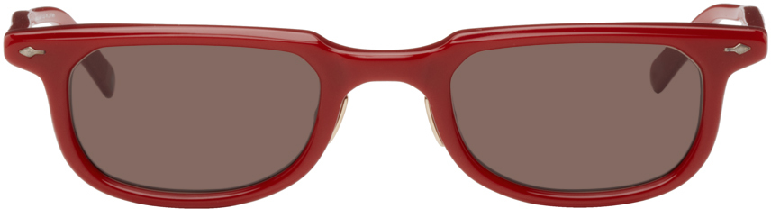 JACQUES MARIE MAGE Red Laurence Sunglasses
