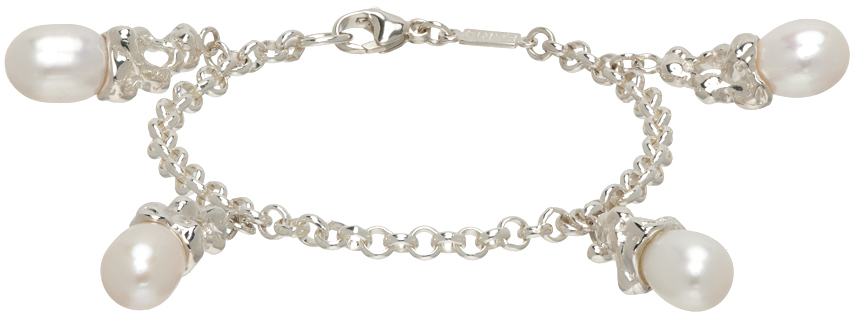 FARIS Silver Sophia Charm Bracelet