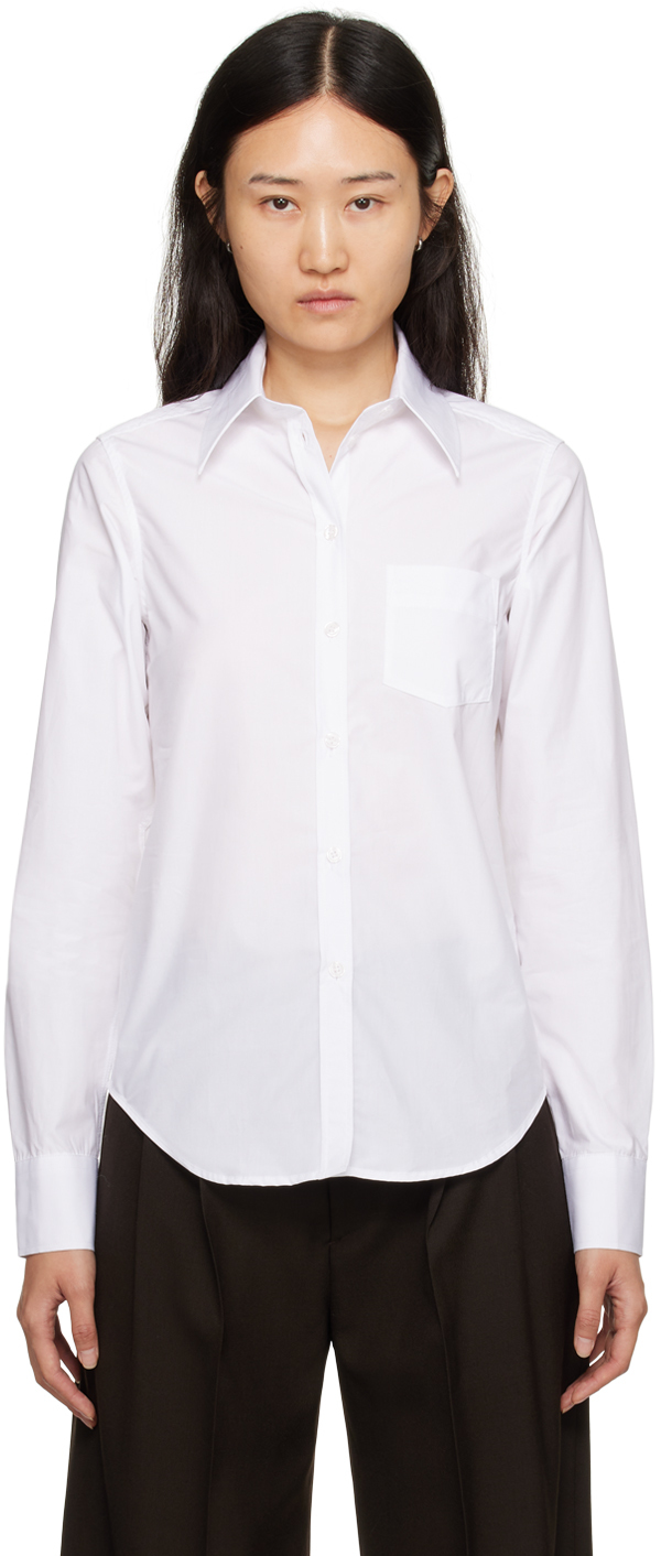 Filippa K: White Button Shirt | SSENSE