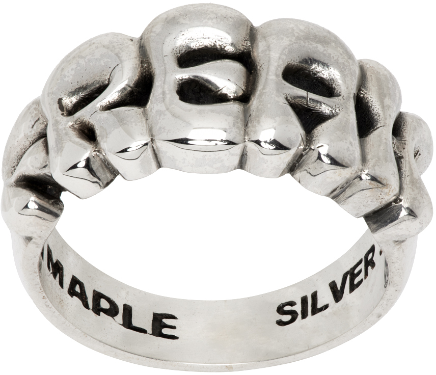 MAPLE Silver 'Freak' Ring