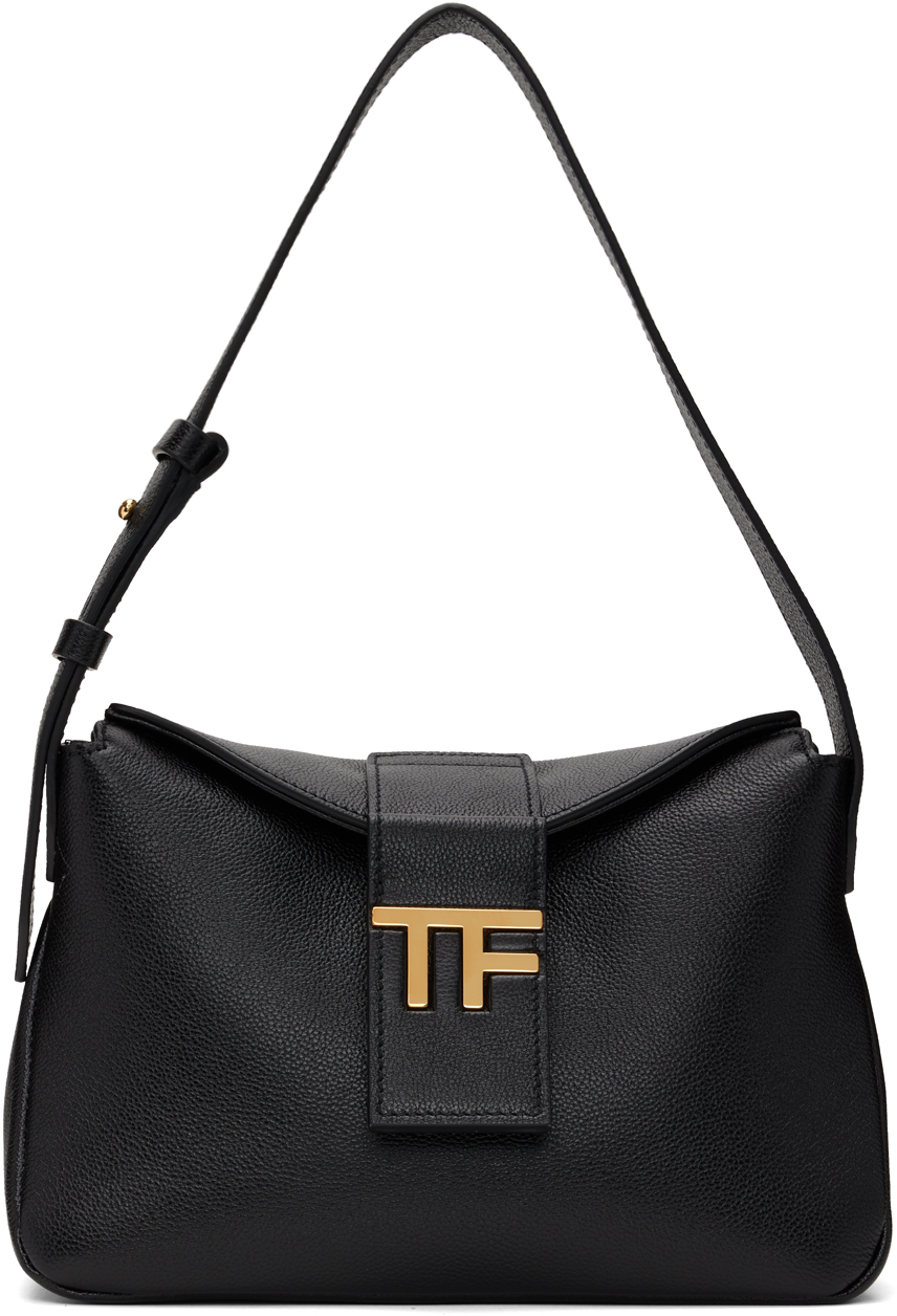 Tom Ford Mini TF Grain Leather Hobo Bag