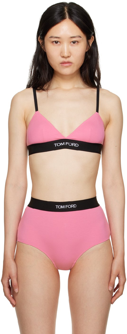 Tom Ford Pink Signature Bra In Dp152 Rosebloom