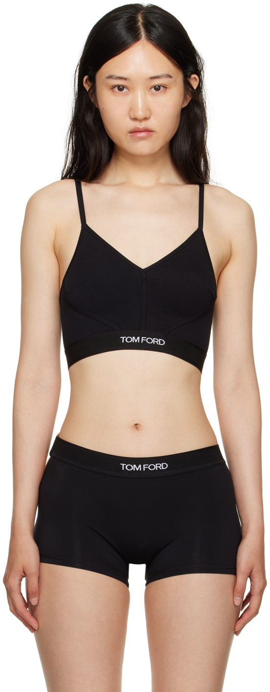 tom ford Triangle bra with logo band available on  -  16723 - FO
