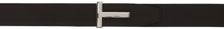 Tom Ford T Reversible Belt In 3bn06 Brown + Black