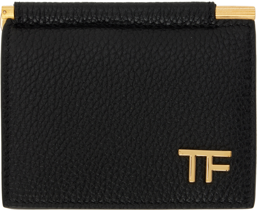 Tom Ford - Men - Buckley Pebble-Grain Leather Document Holder Blue