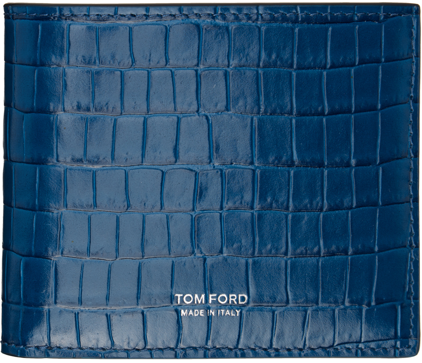 TOM FORD: Portefeuille homme - Bleu  Portefeuille Tom Ford YM232LCL081S en  ligne sur