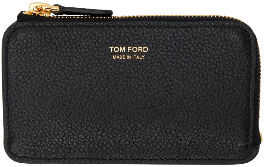 TOM FORD Black Zip Wallet SSENSE
