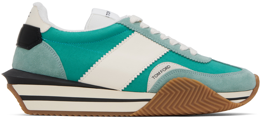 Green James Sneakers by TOM FORD on Sale