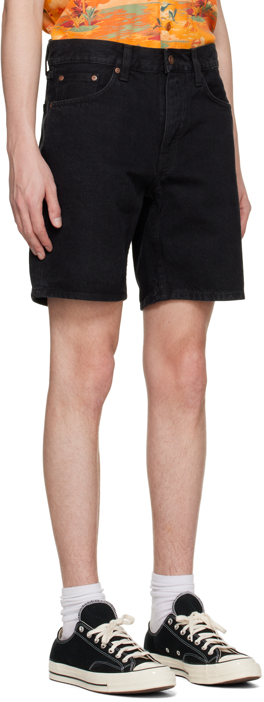 Nudie Jeans Seth Straight-Leg Denim Shorts - Men - Light Denim Shorts - XXL
