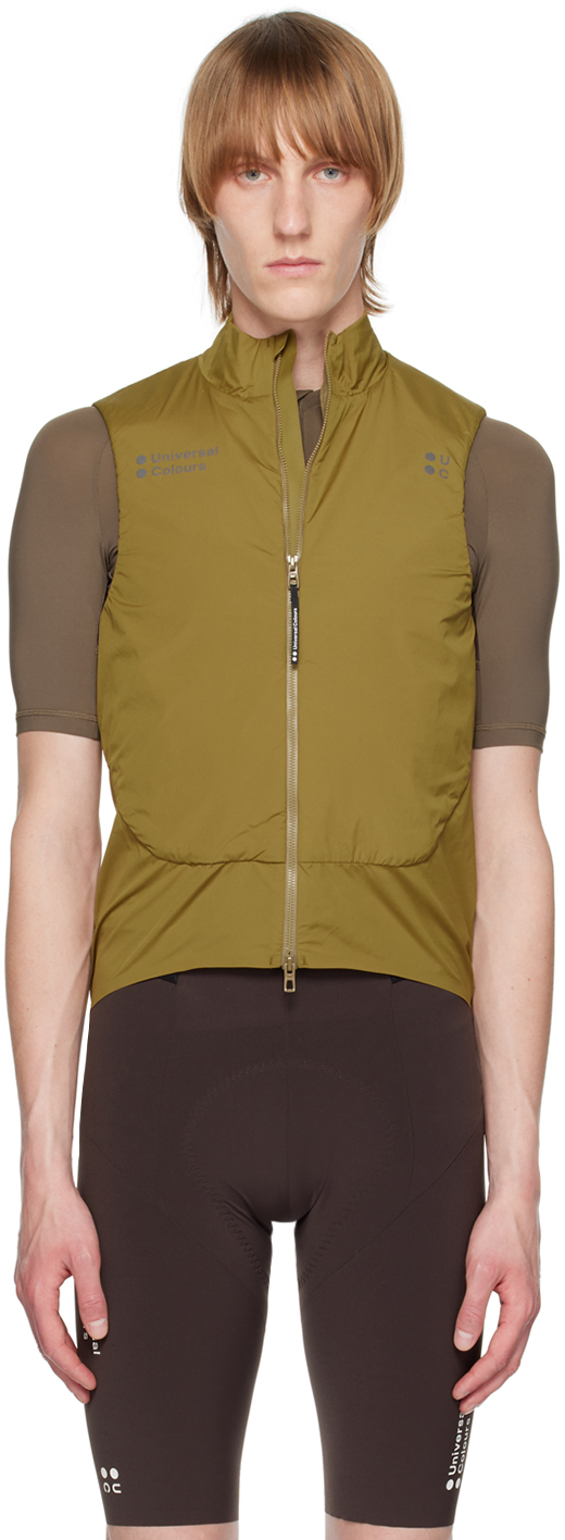 Universal Colours Yellow Chroma Vest In Lawson Gold
