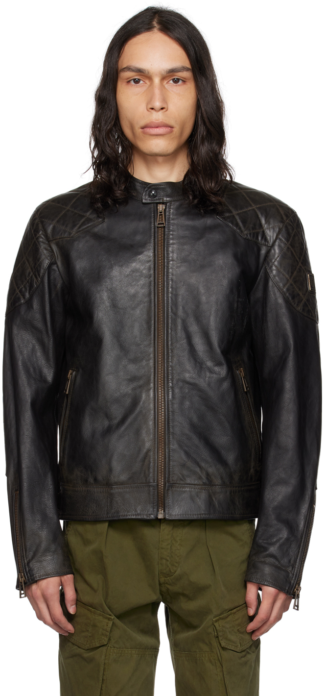 Belstaff Black Waxed Kelland Jacket | Smart Closet