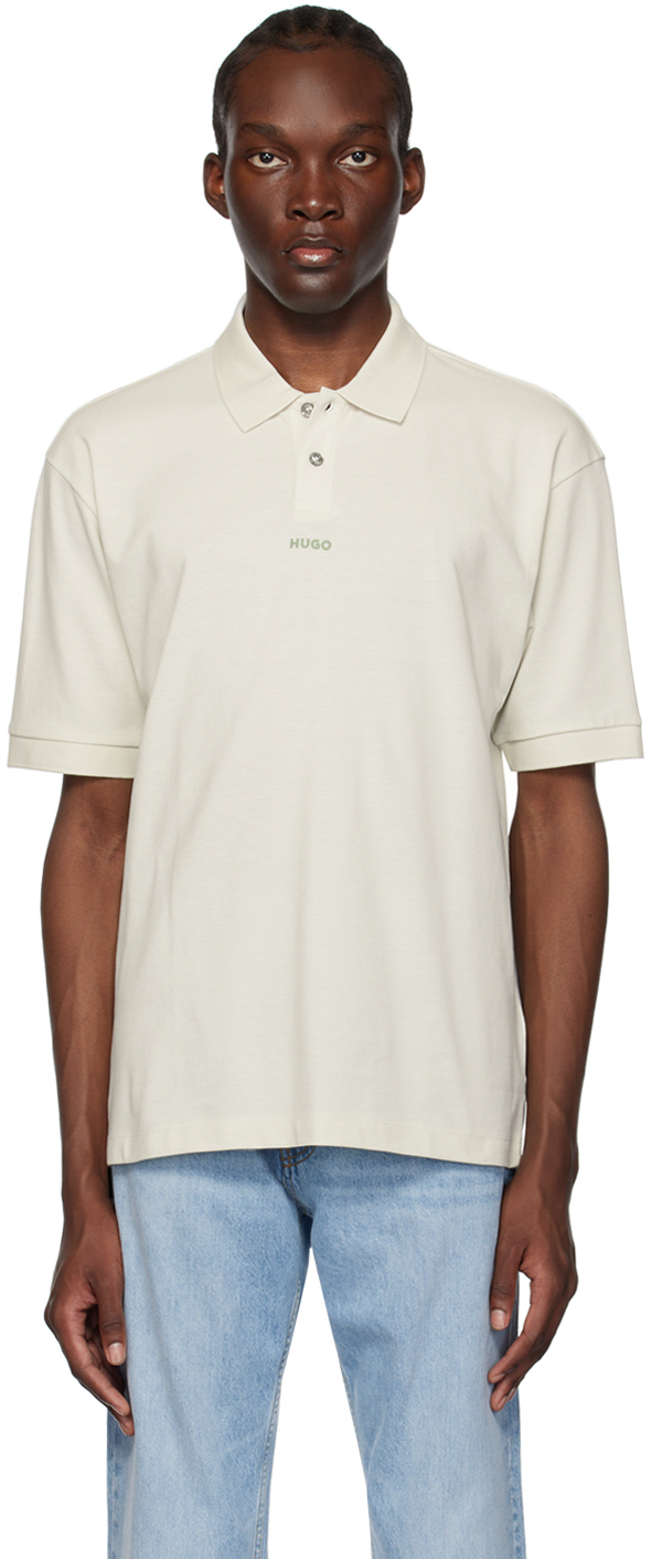 Boss white shop polo shirt