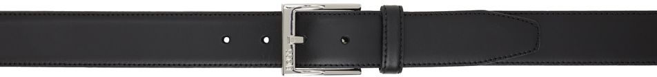 Hugo Boss Black Pin-buckle Belt In 001 - Black