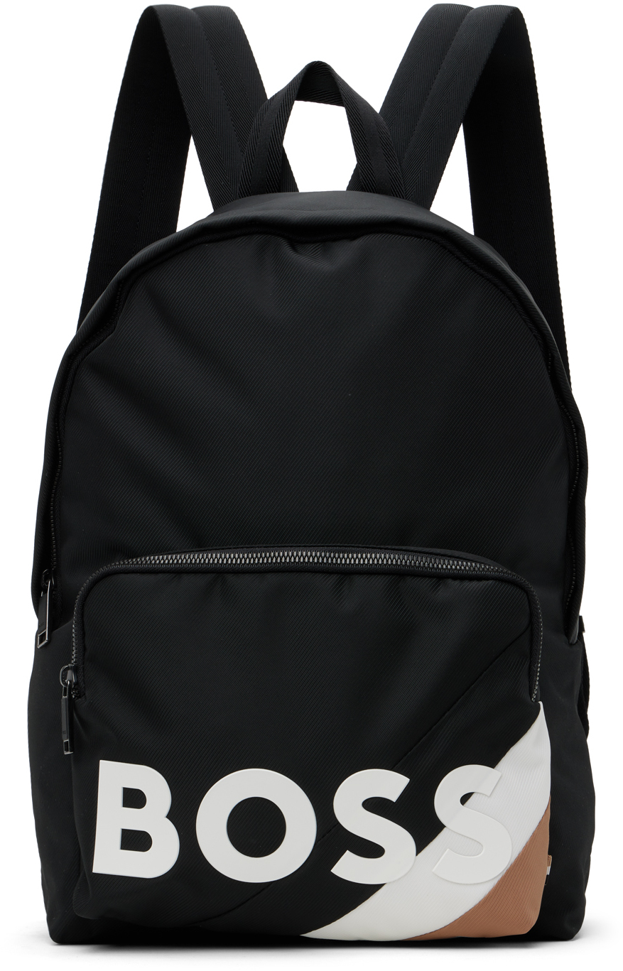 Hugo Boss Black Striped Backpack