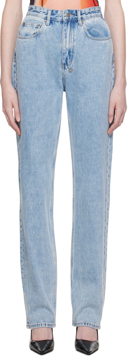 Blue Playback Kut Out Jeans