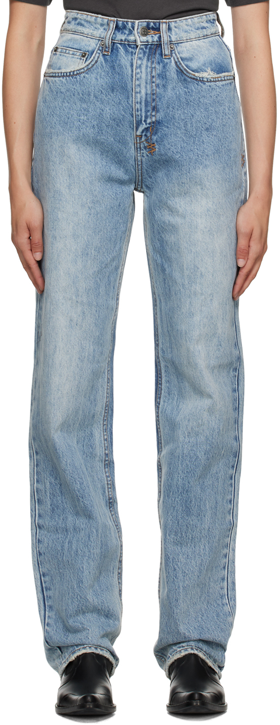 Blue Playback Jeans by Ksubi on Sale