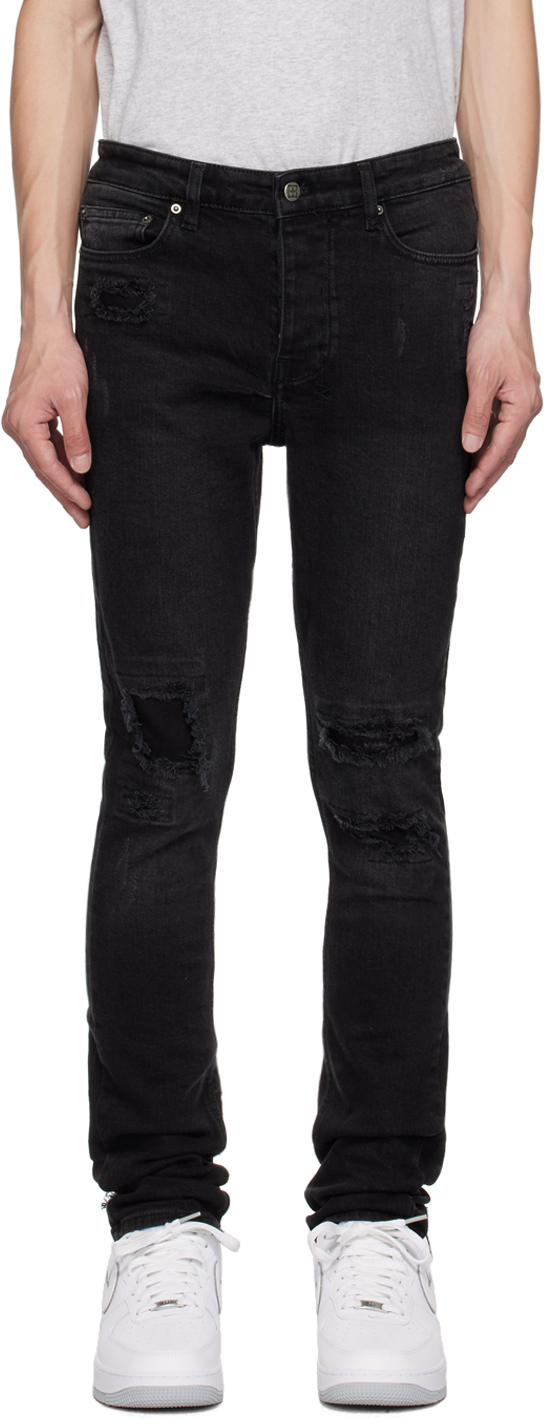 Ksubi: Black Chitch Boneyard Jeans | SSENSE