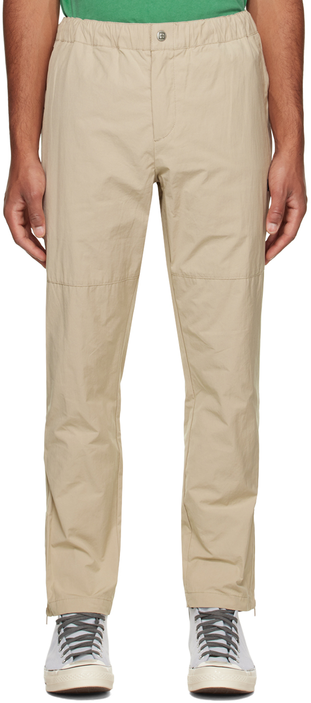 Beige Axiom Trousers