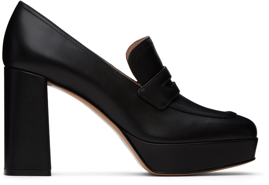 Black Rouen Heels