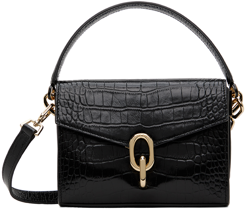 Black Mini Colette Bag by ANINE BING on Sale