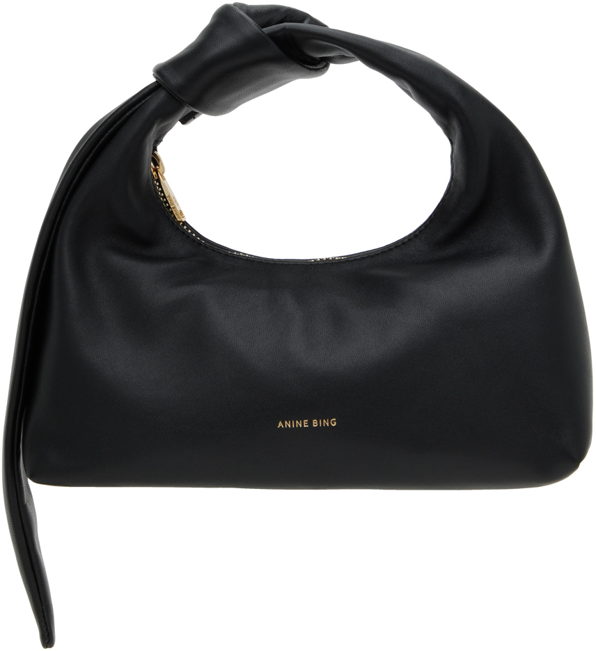 ANINE BING: Black Mini Grace Bag | SSENSE Canada