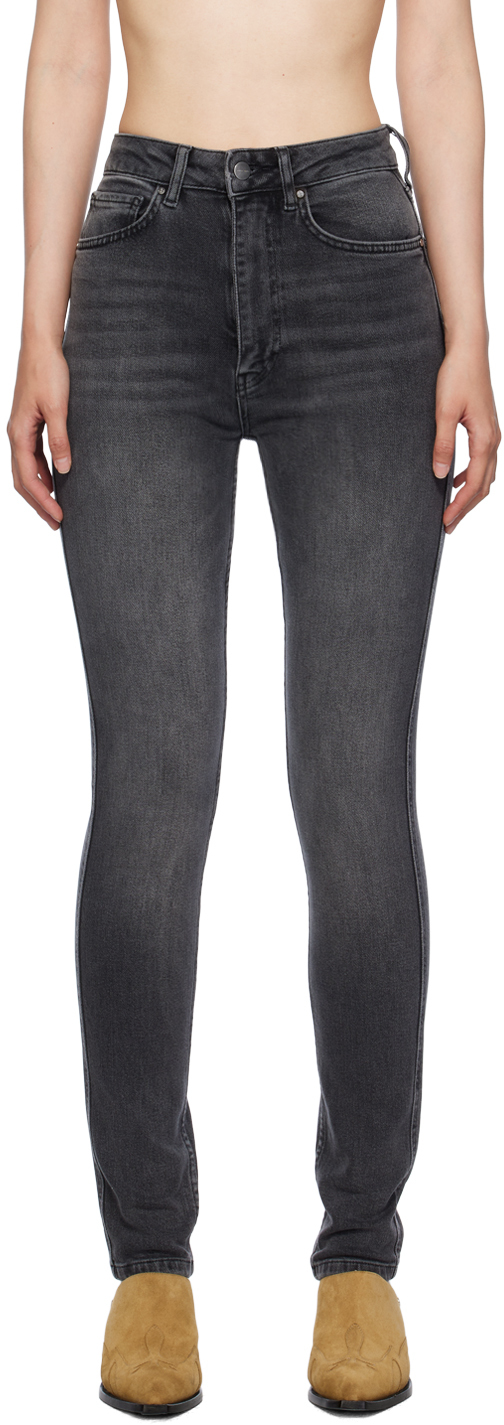 ANINE BING Gray Beck Jeans