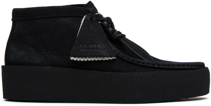 Black Wallabee Cup Boots