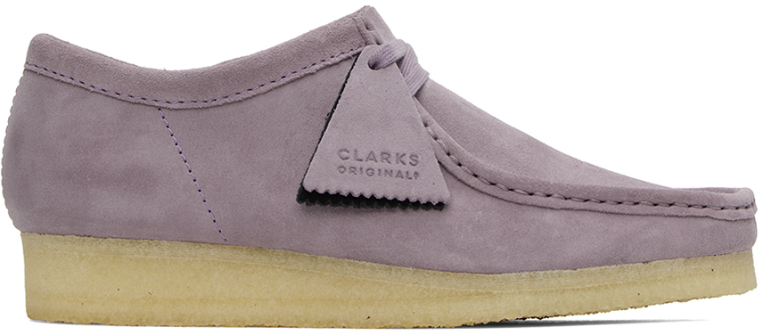 Purple Wallabee Derbys