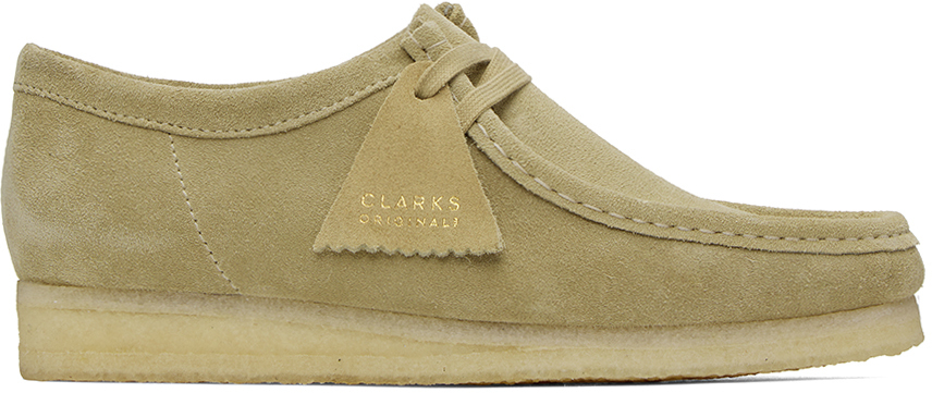 Beige Wallabee Derbys