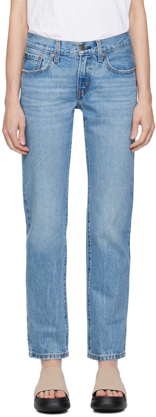 Levi's® MIDDY STRAIGHT - Straight leg jeans - good grades/blue