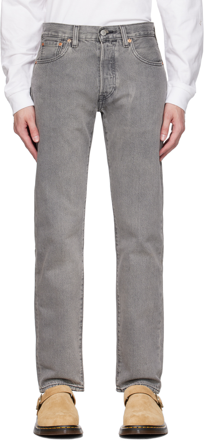 Levi's: Gray 501 '93 Jeans | SSENSE UK
