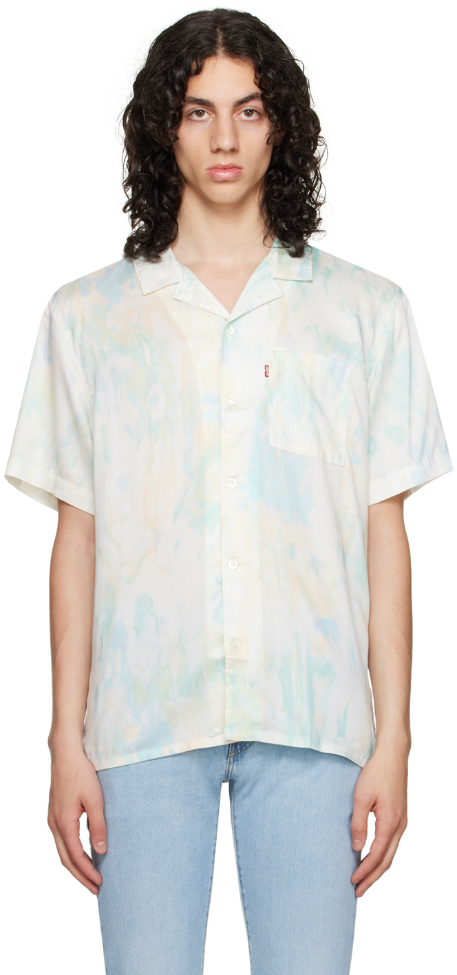 Levi's Multicolor Sunset Shirt In Asher Ice Dye Icelan