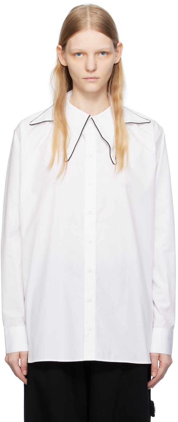 White Star Collar Shirt by Charles Jeffrey LOVERBOY on Sale