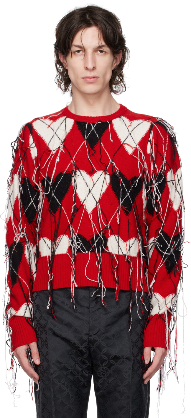 Red Guddle Sweater