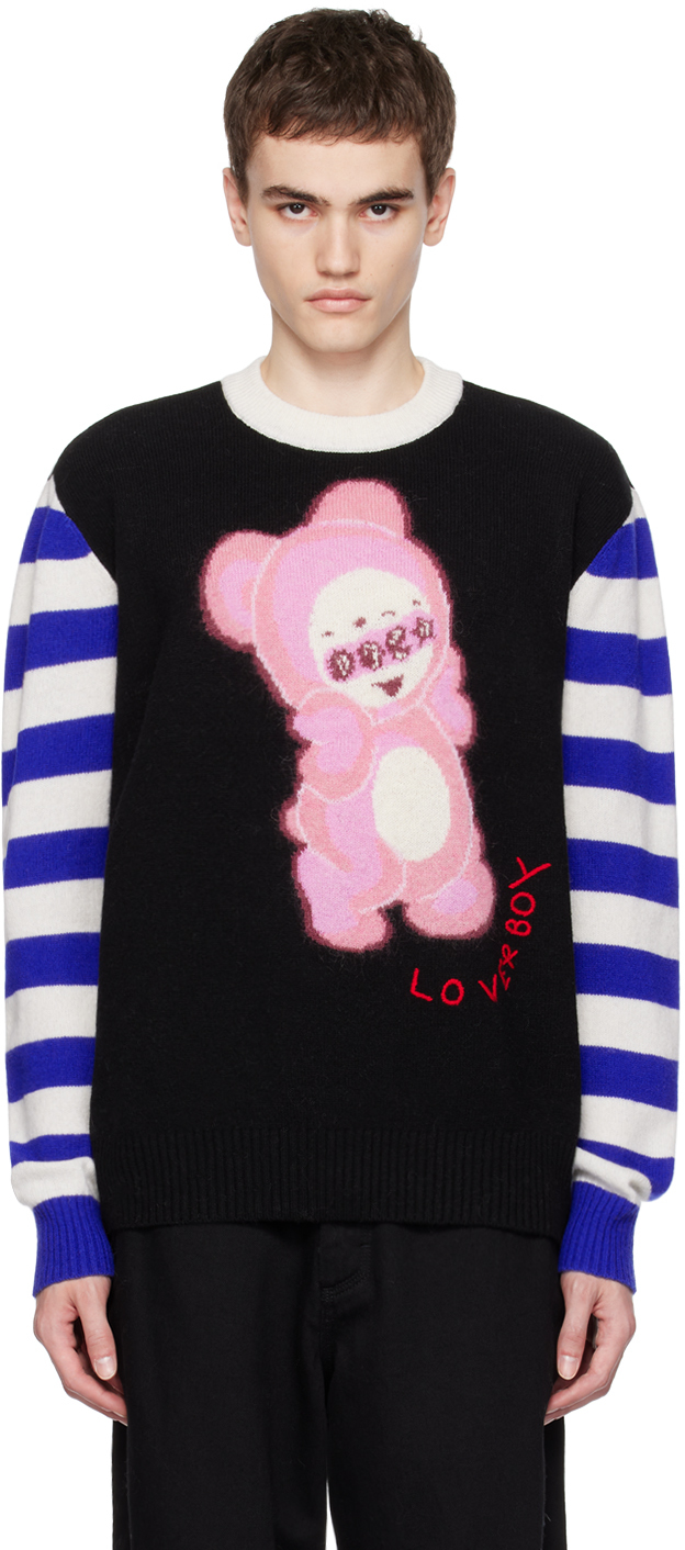 Louis Vuitton Teddy Bear Black Sweater - Oliver's Archive