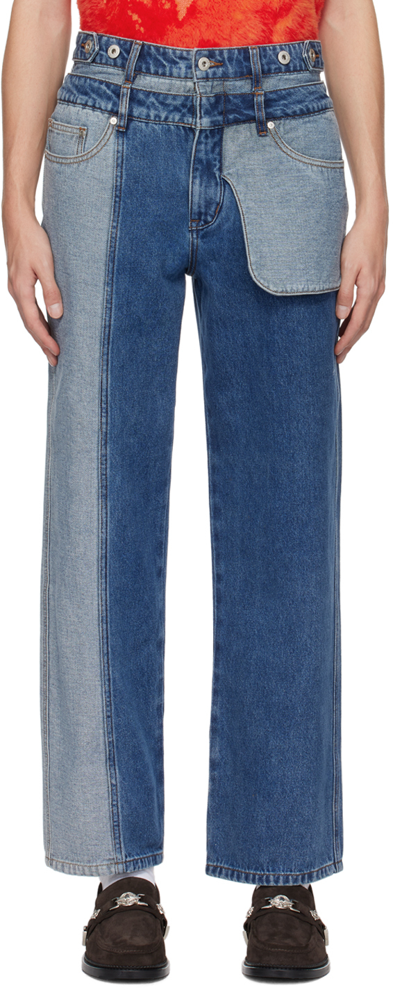 Kusikohc×Feng Chen Wang Denim Trousers