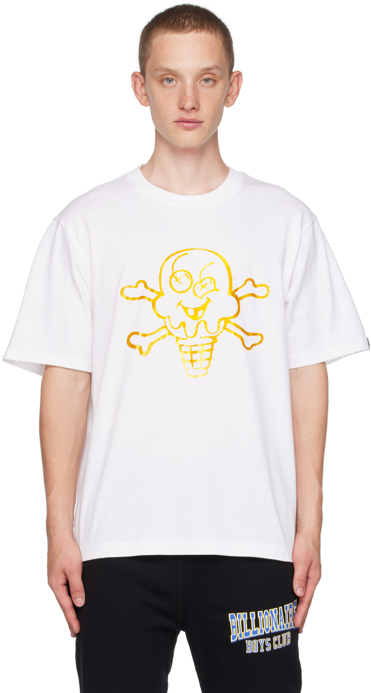 ICECREAMのホワイト Cones and Bones Tシャツがセール中