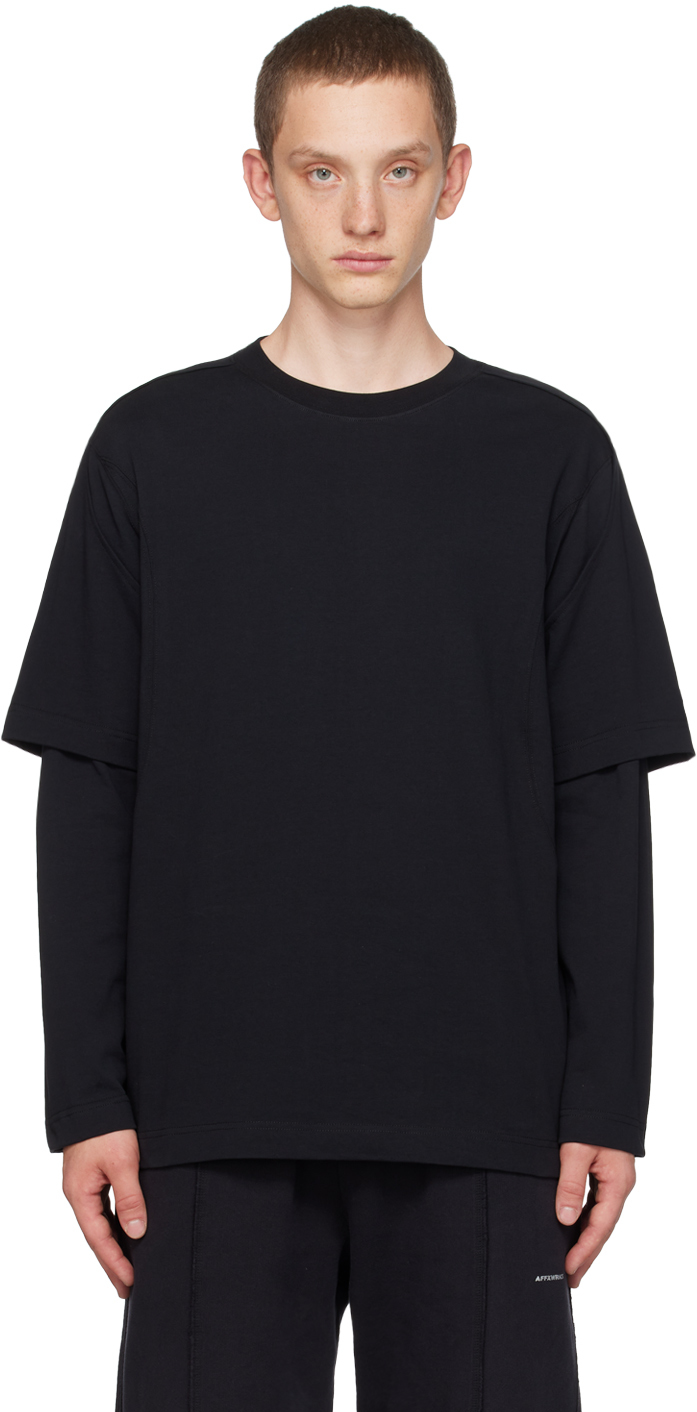 AFFXWRKS Black Dual Sleeve Long Sleeve T-Shirt
