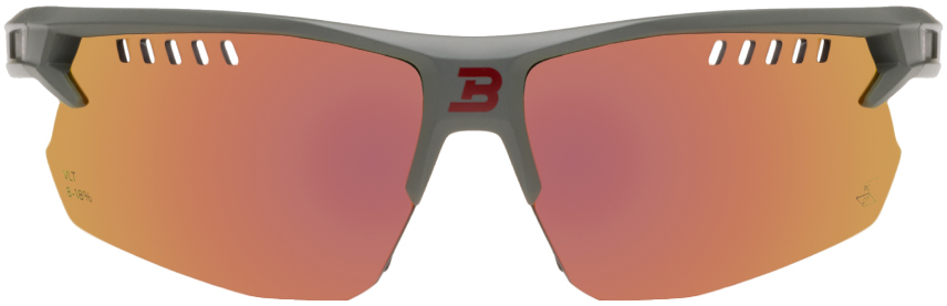Briko Gray Retrosuperfuture Edition Mizar 2.0 Sunglasses In Grey Shuttle