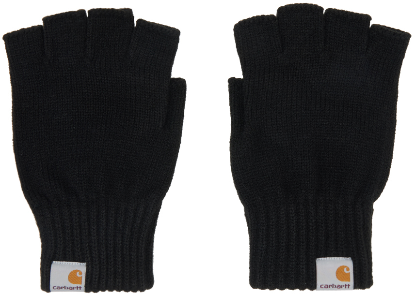 Carhartt Black Fingerless Gloves