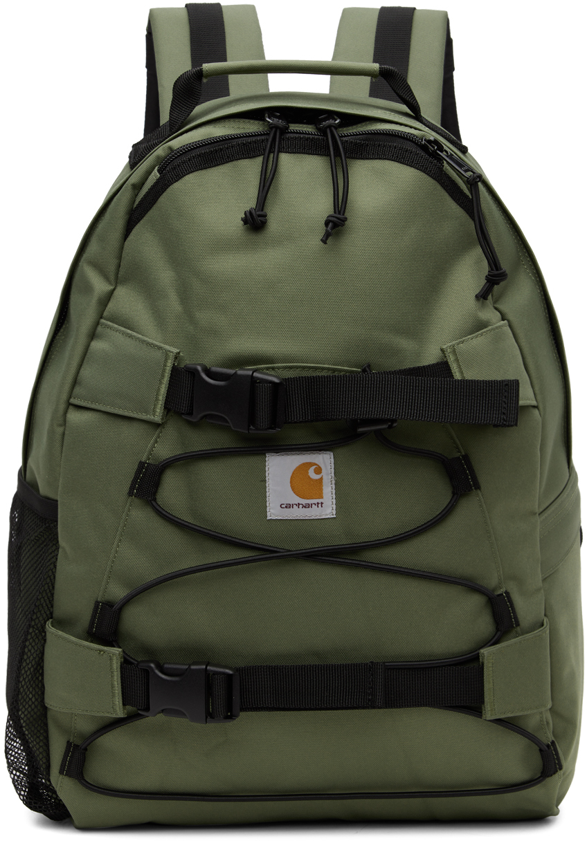 Green Kickflip Backpack by Carhartt Work In Progress on Sale