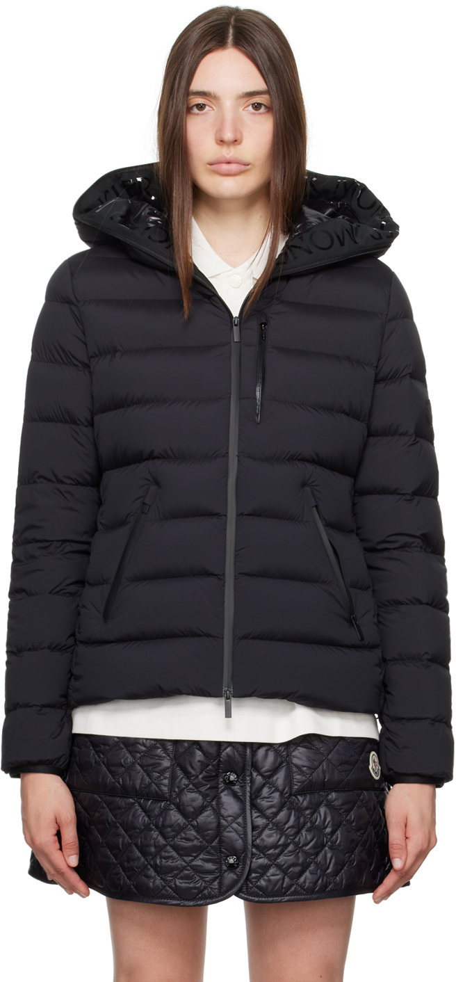 Manteau Jacquard Rembourré Noir Per Una (Marks & Spencer) Taille 18 - Neuf Sans étiquette, Coton/polyester/élasthanne