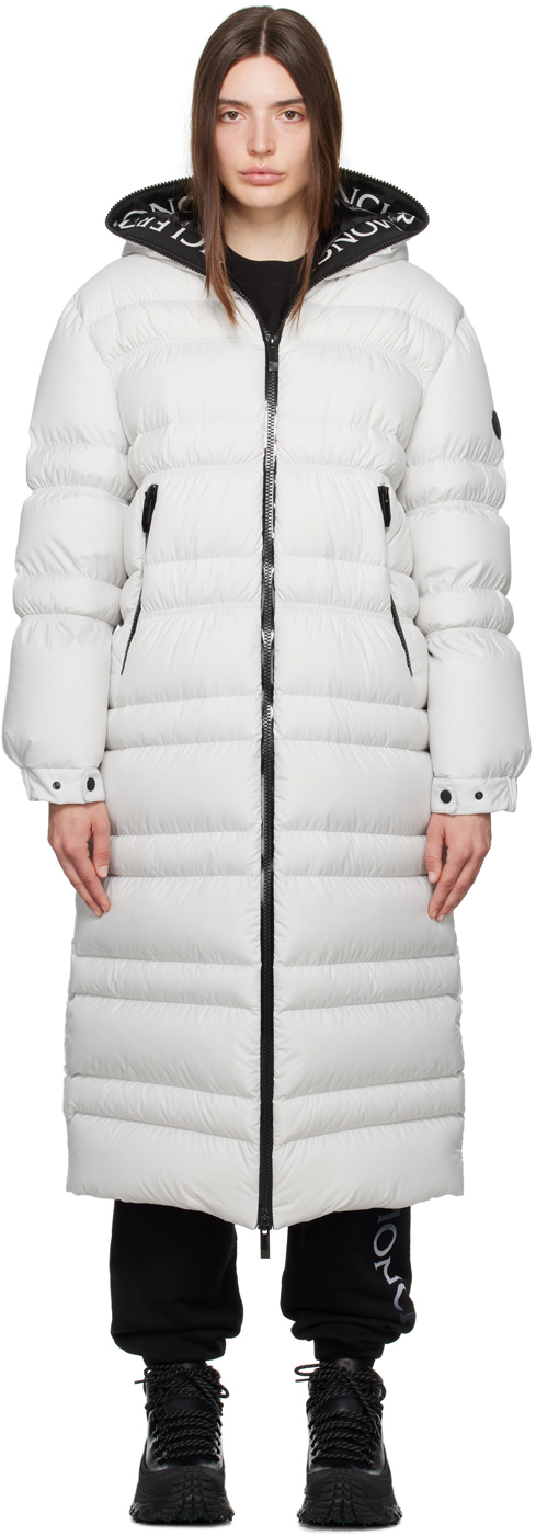 Moncler Gray Tumen Down Coat | Smart Closet