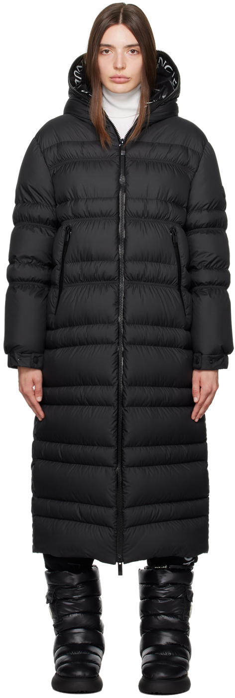 Moncler: Black Tumen Down Coat | SSENSE