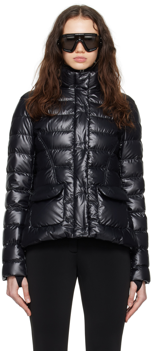 Moncler: Black Mirabelle Down Jacket | SSENSE