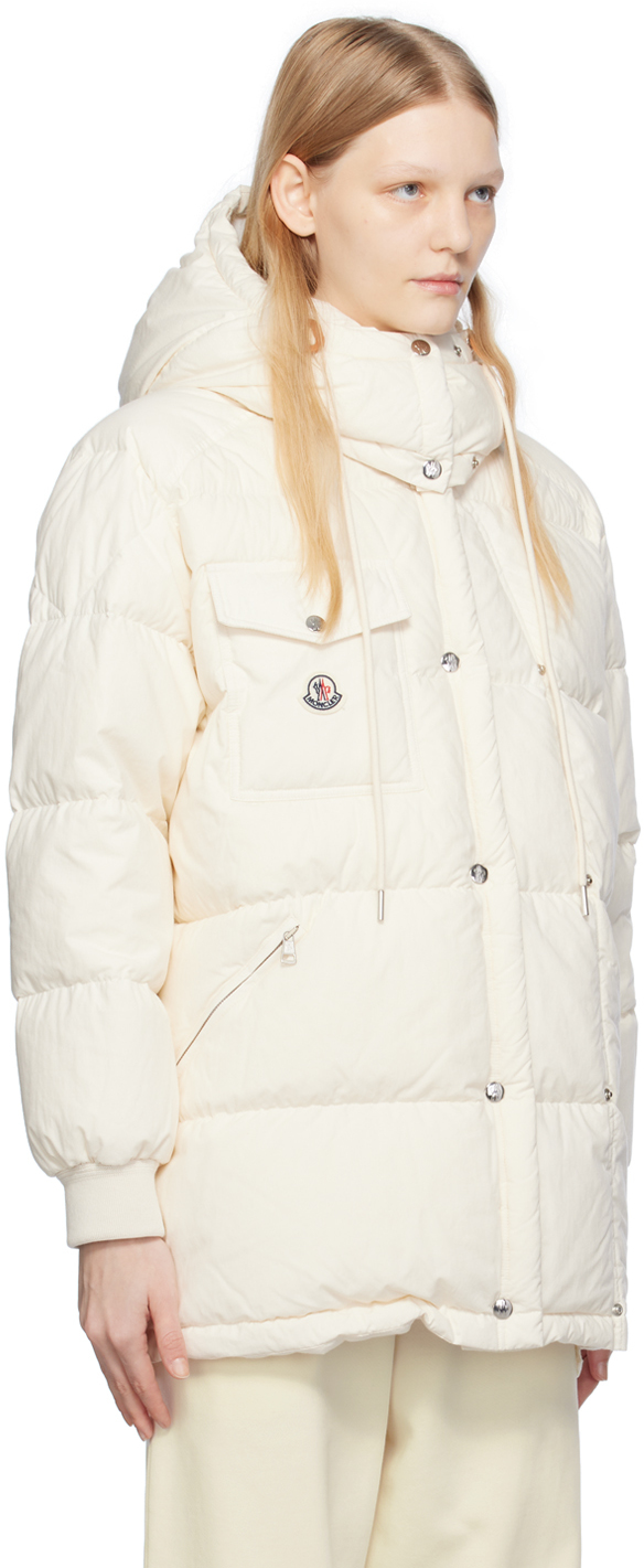 Moncler Karakorum Down Jacket In 041 White