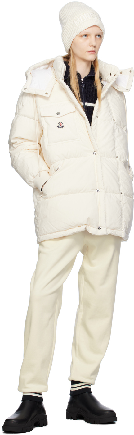 Moncler Karakorum Down Jacket In 041 White