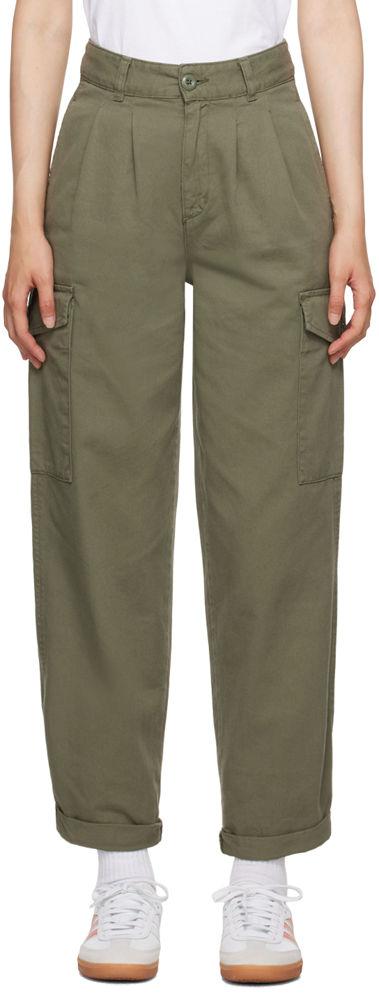 Khaki Collins Trousers